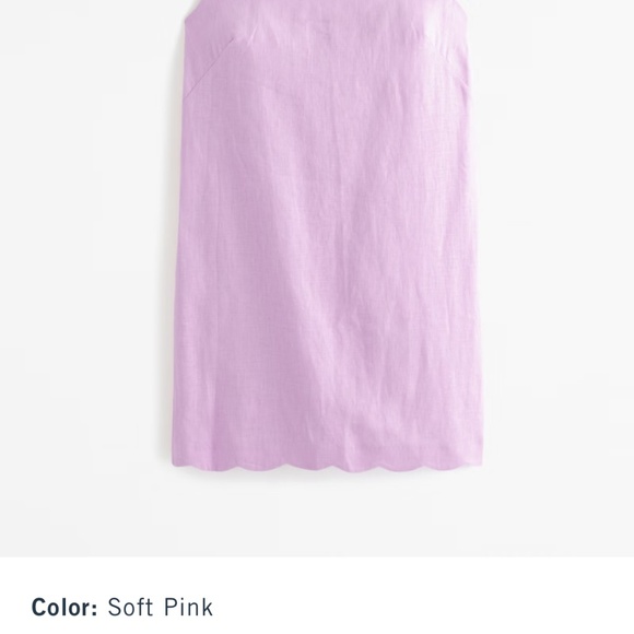 Abercrombie & Fitch Lavender Mini Dress - Picture 6 of 9
